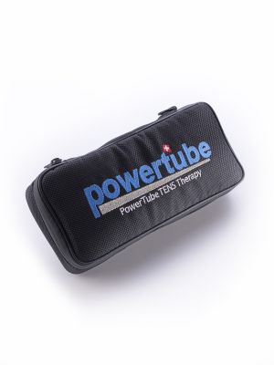 Die Powertube Silber kommt im Softbag